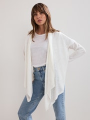 Phase Eight White Ayla Waterfall Cardigan - Image 1 of 7