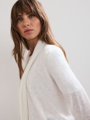 Phase Eight White Ayla Waterfall Cardigan - Image 5 of 7