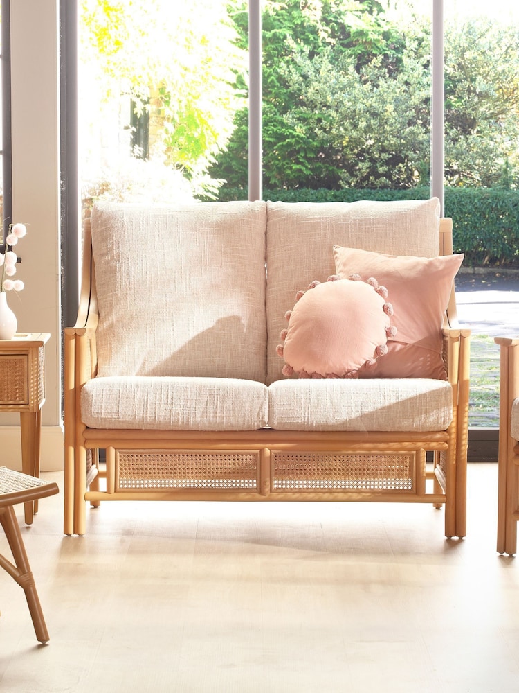 Desser Natural Fabric Chester 2 Seat Sofa - Image 1 of 2