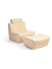 Desser Beige Cozy Upholstered Boucle Chair - Image 3 of 3