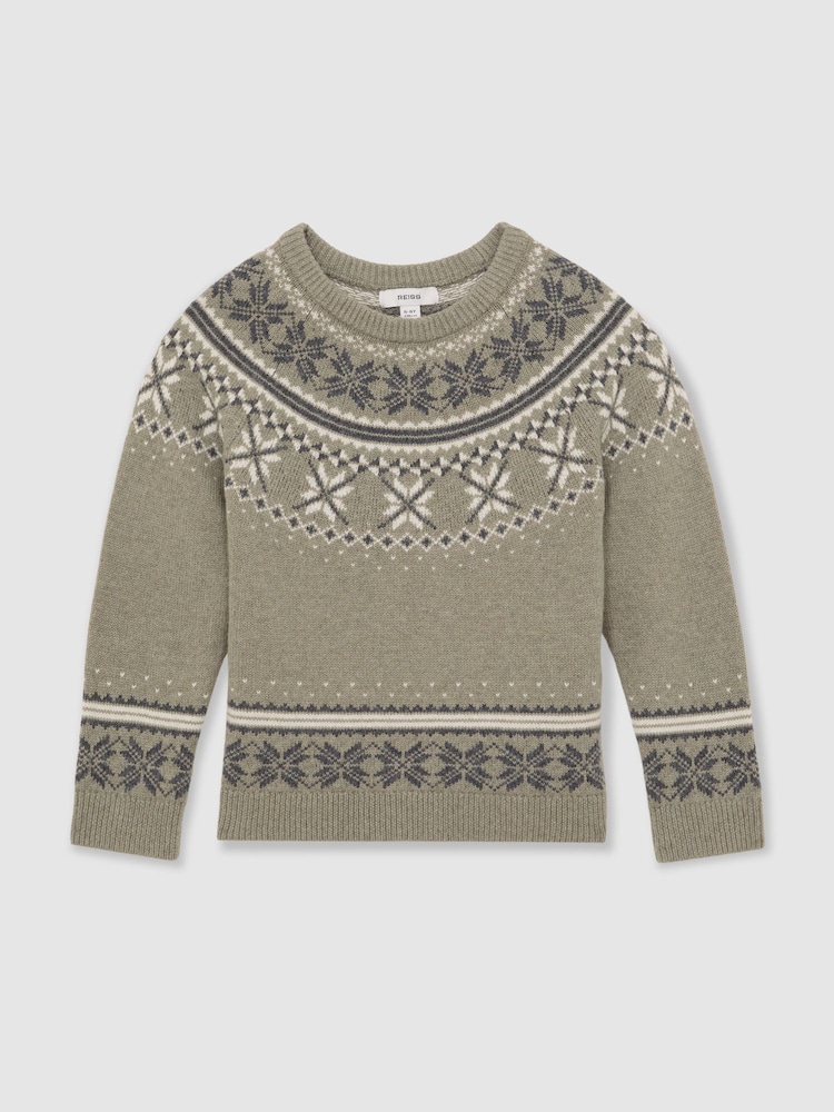 Reiss Sage Green Sydney Jumper - Image 2 of 5 Reiss Sage Green Sydney Jumper - Image 2 of 5