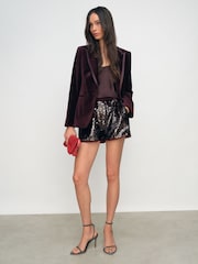 Reiss Spence Sequin Shorts - Imagen 7 de 9