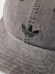 adidas Originals Black Washed Baseball Cap - Image 3 of 4