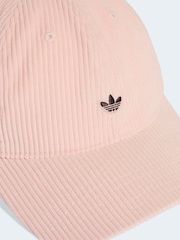 adidas Originals Pink Corduroy Baseball Cap - Image 3 of 3