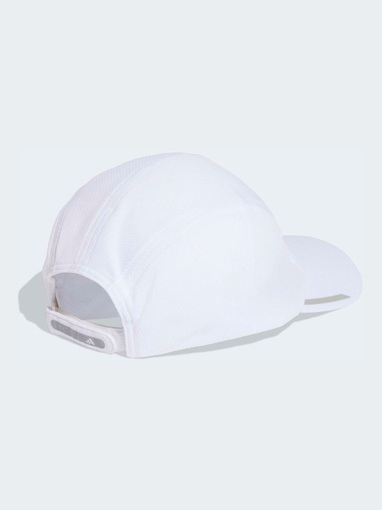 adidas White Climacool Mesh Run Cap - Image 2 of 3