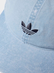 adidas Originals Blue Baseball Cap - Image 3 of 4