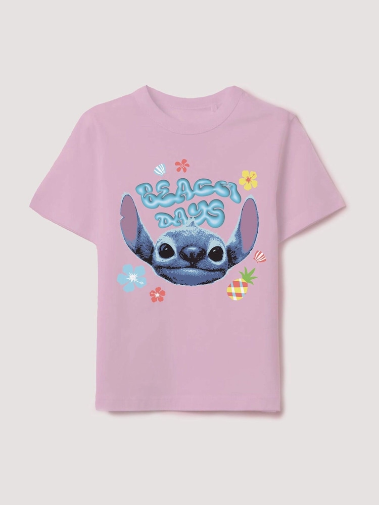 Brands In Pink Stitch Beach Days T-Shirt - Image 1 of 3
