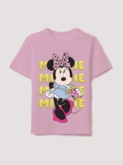 Brands In Pink Minnie Mouse Drink T-Shirt - Image 1 of 3