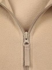 Mountain Warehouse Cream Mens Camber Full Zip Quick Drying Fleece Jacket - Image 5 of 5