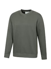 Mountain Warehouse Green Mens Hemsby Sweatshirt - Image 4 of 5