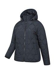 Mountain Warehouse Womens Flora Onion Water Resistant Quilted Jacket - صورة 4 من 5