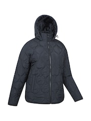 Mountain Warehouse Womens Flora Onion Water Resistant Quilted Jacket - Imagem 6 de 9