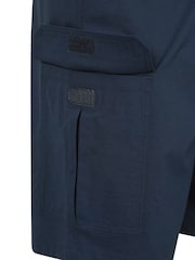 Mountain Warehouse Blue Mens Delta Cargo Quick Drying Stretch Shorts - Image 6 of 6