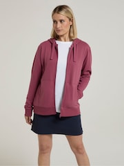 Mountain Warehouse Pink Womens Essentials Full Zip Hoodie - Image 1 of 4