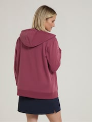 Mountain Warehouse Pink Womens Essentials Full Zip Hoodie - Image 3 of 4