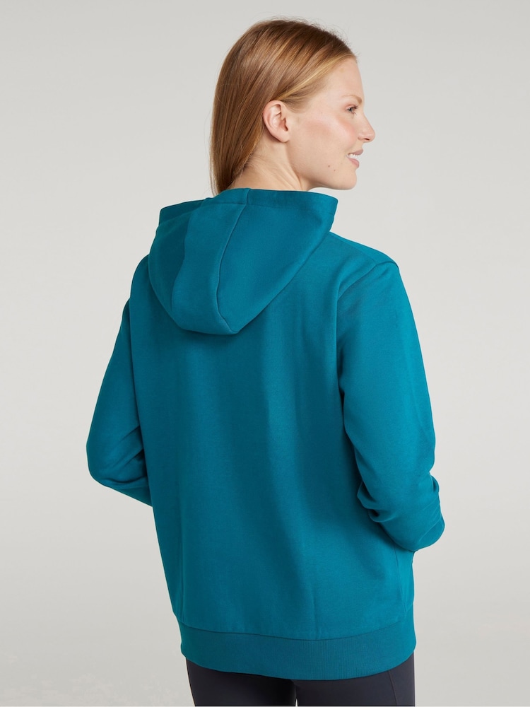 Mountain Warehouse Blue Womens Regular Fit Great British Weather Hoodie - Image 2 of 10