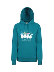 Mountain Warehouse Blue Womens Regular Fit Great British Weather Hoodie - Image 5 of 10