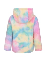 Mountain Warehouse Pink Kids Rainbow Cosy Full Zip Hoodie - Image 3 of 5