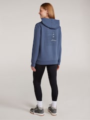 Mountain Warehouse Blue Womens Printed Lighthouse Hoodie - Image 4 of 10