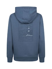 Mountain Warehouse Blue Womens Printed Lighthouse Hoodie - Image 7 of 10