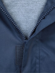Blau - Mountain Warehouse Kids Coast Jersey Lined Waterproof Jacket - Bild 5 von 5