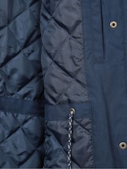 Mountain Warehouse Blue Womens Polperro Waterproof Lightweight Padded Jacket - Image 5 of 6