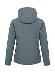 أخضر - Mountain Warehouse Womens Genesis Water Resistant Softshell Jacket - صورة 3 من 5