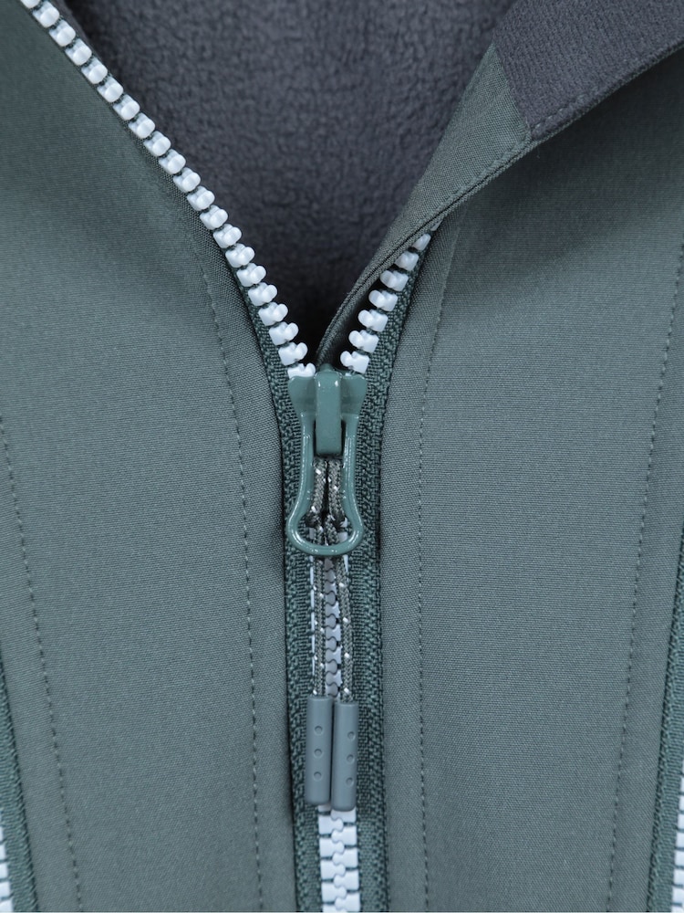 أخضر - Mountain Warehouse Womens Genesis Water Resistant Softshell Jacket - صورة 5 من 5 أخضر - Mountain Warehouse Womens Genesis Water Resistant Softshell Jacket - صورة 5 من 5