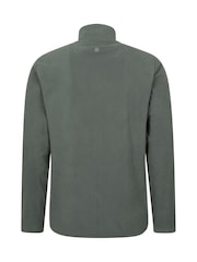 Mountain Warehouse Green Mens Camber Full Zip Quick Drying Fleece Jacket - Image 3 of 5