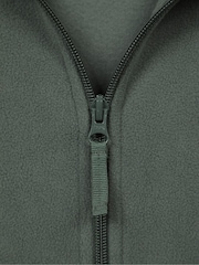 Mountain Warehouse Green Mens Camber Full Zip Quick Drying Fleece Jacket - Image 5 of 5