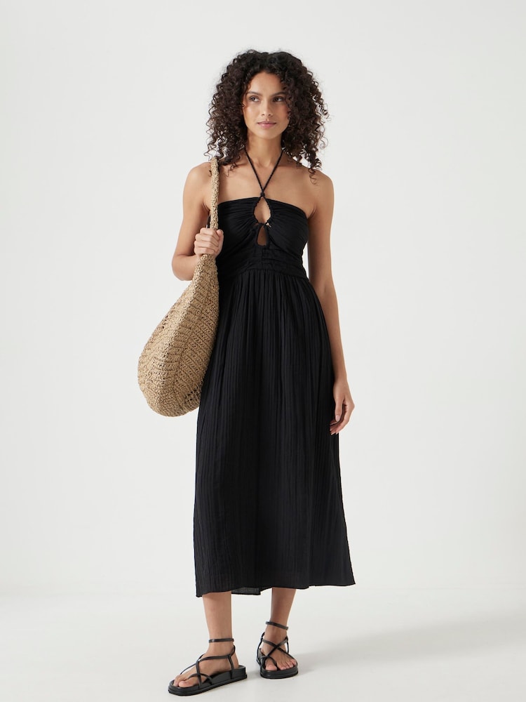 Hush Black Bella Cut Out Bandeau Dress - Image 1 of 5