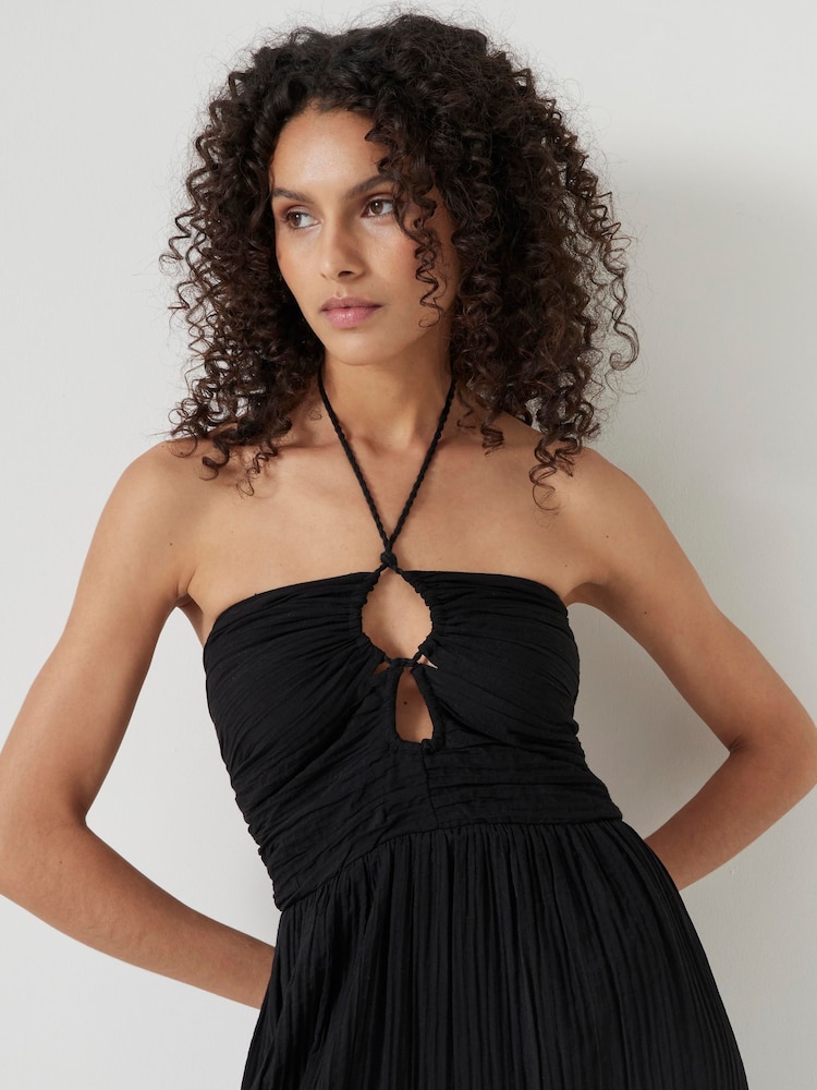 Hush Black Bella Cut Out Bandeau Dress - Image 2 of 5 Hush Black Bella Cut Out Bandeau Dress - Image 2 of 5