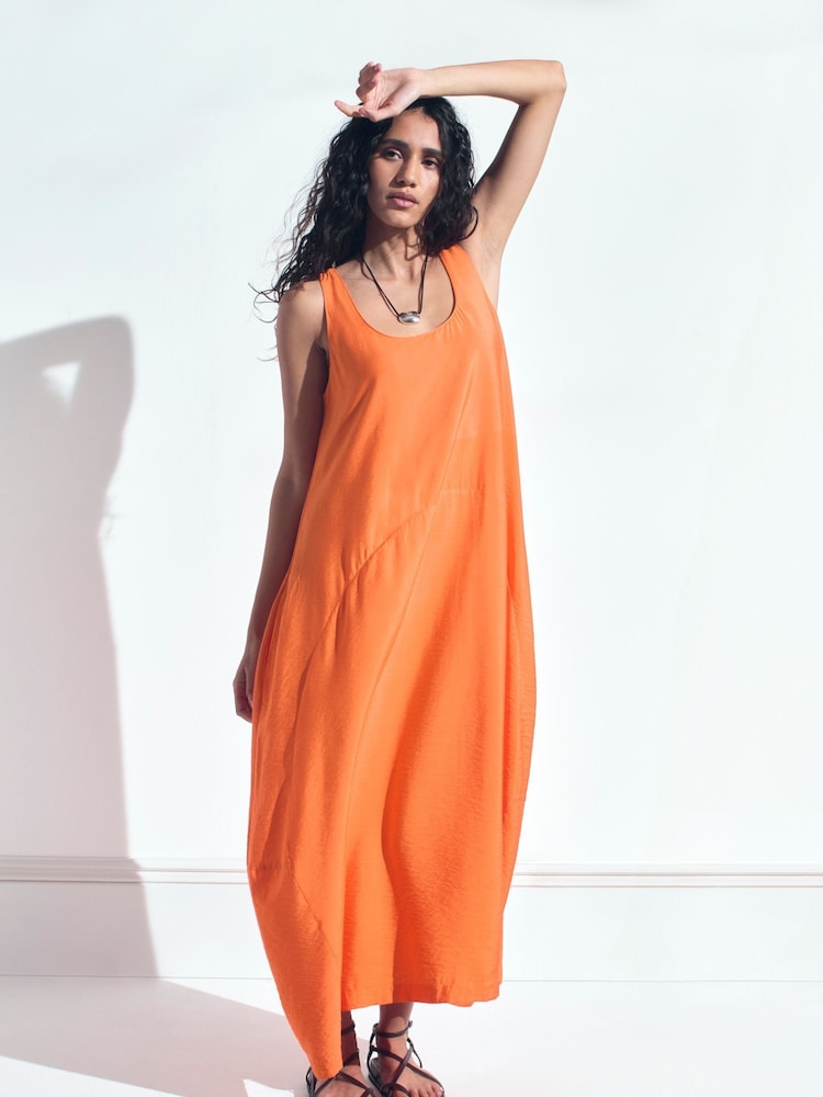 Orange - Hush Liddie Air Flow Barrel Tank Dress - Bild 1 von 5 Orange - Hush Liddie Air Flow Barrel Tank Dress - Bild 1 von 5