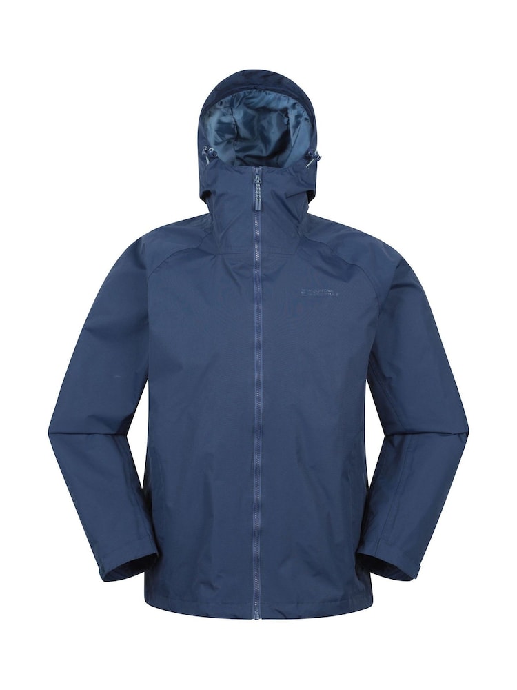 Mountain Warehouse Blue Mens Gateley Waterproof Jacket - Image 1 of 5