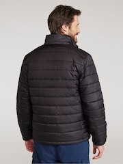 Mountain Warehouse Black Mens Deaks Water Resistant Padded Jacket - Image 3 of 9