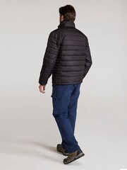 Mountain Warehouse Black Mens Deaks Water Resistant Padded Jacket - Image 4 of 9