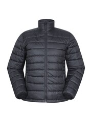 Mountain Warehouse Black Mens Deaks Water Resistant Padded Jacket - Image 5 of 9
