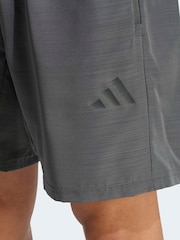 adidas Black Workout Essentials Base Melange Woven Shorts - Image 4 of 6