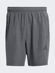 adidas Black Workout Essentials Base Melange Woven Shorts - Image 6 of 6