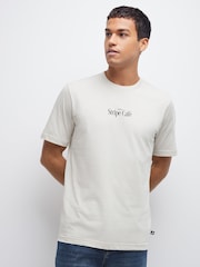 adidas Beige Coffee Cafe Donut Box Graphic T-Shirt - Image 2 of 4