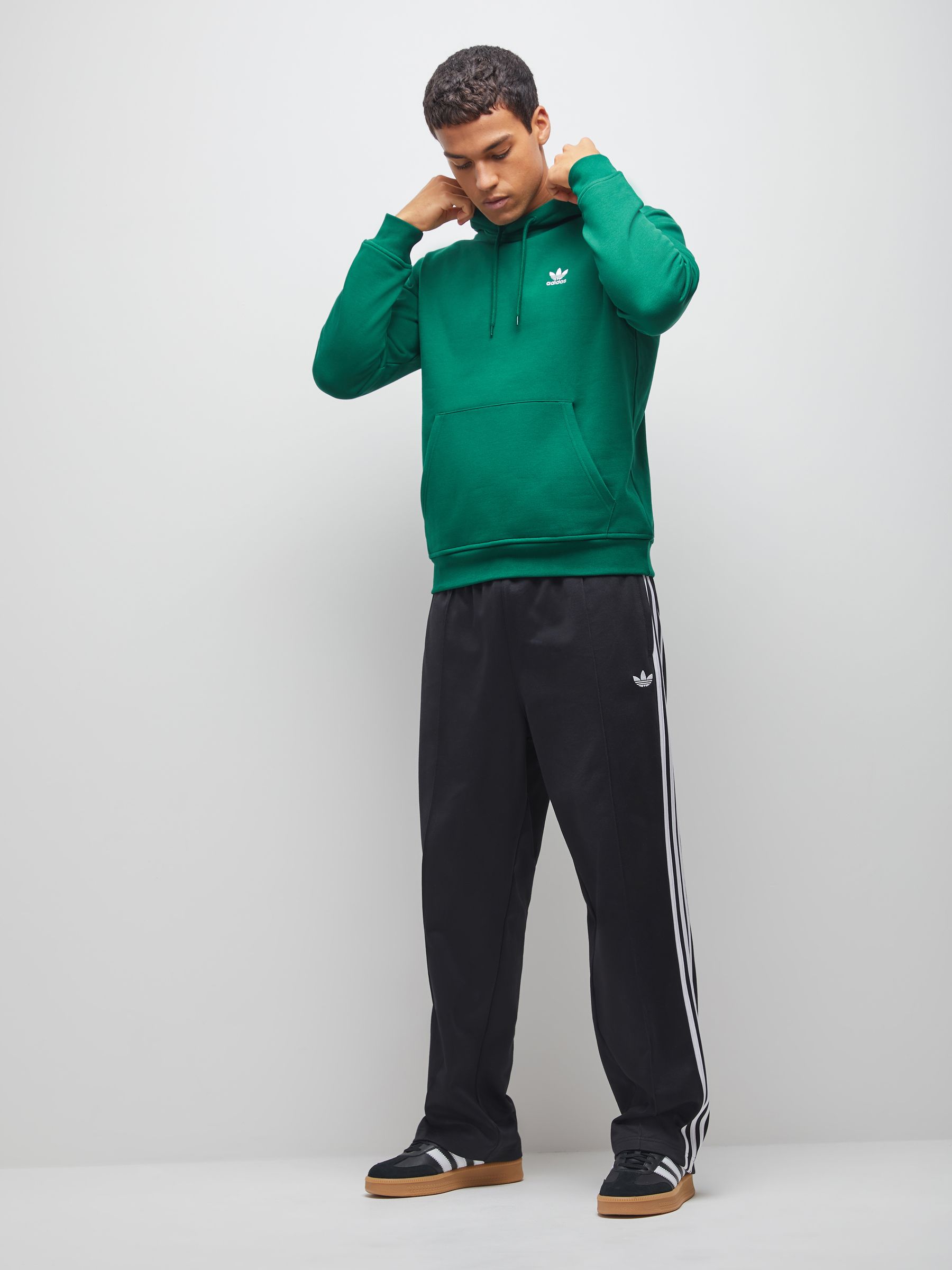 Next：日本 ダークグリーン - adidas Originals Trefoil