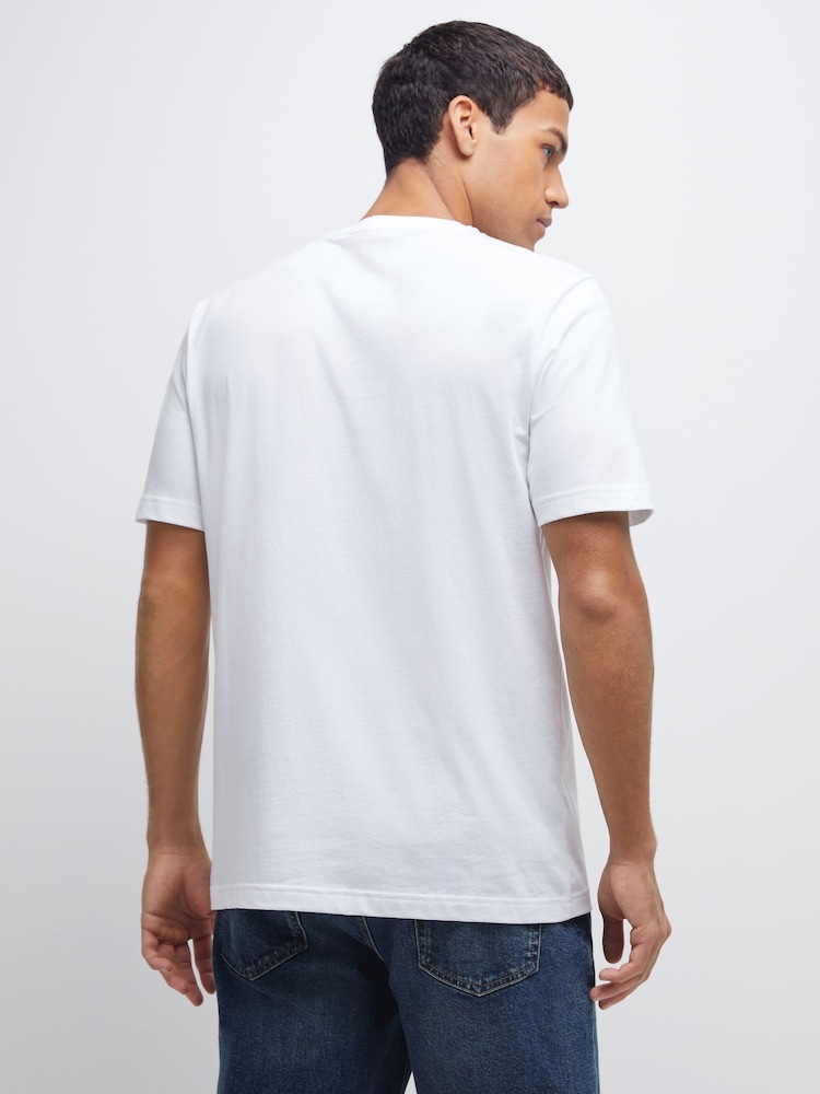 adidas White Outdoor Kayaking Graphic T-Shirt - Image 2 of 4