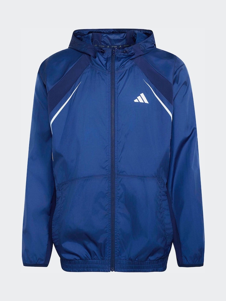 藍色 - adidas Tech Apparel 風衣 - 圖片 6/6