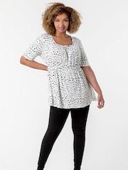 Roman Black Curve Full Length Leggings - Image 1 of 4