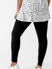 Roman Black Curve Full Length Leggings - Image 3 of 4