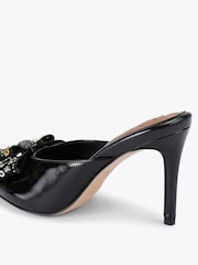 Kurt Geiger London Belgravia Stud Bow Mule Sandals - Image 3 of 5