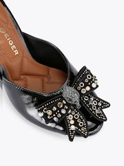 Kurt Geiger London Belgravia Stud Bow Mule Sandals - Image 5 of 5