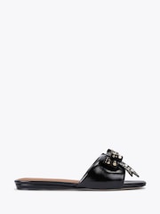 Kurt Geiger London Kensington Bow Flat Sandals - Image 2 of 5