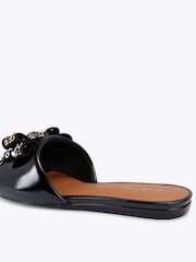 Kurt Geiger London Kensington Bow Flat Sandals - Image 3 of 5