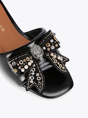 Kurt Geiger London Kensington Bow Flat Sandals - Image 4 of 5